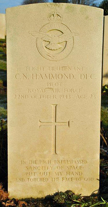 F/Lt Charles Neville Hammond<br/><br /><br />died October 22nd, 1943
